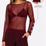 Blusa Luz Granate